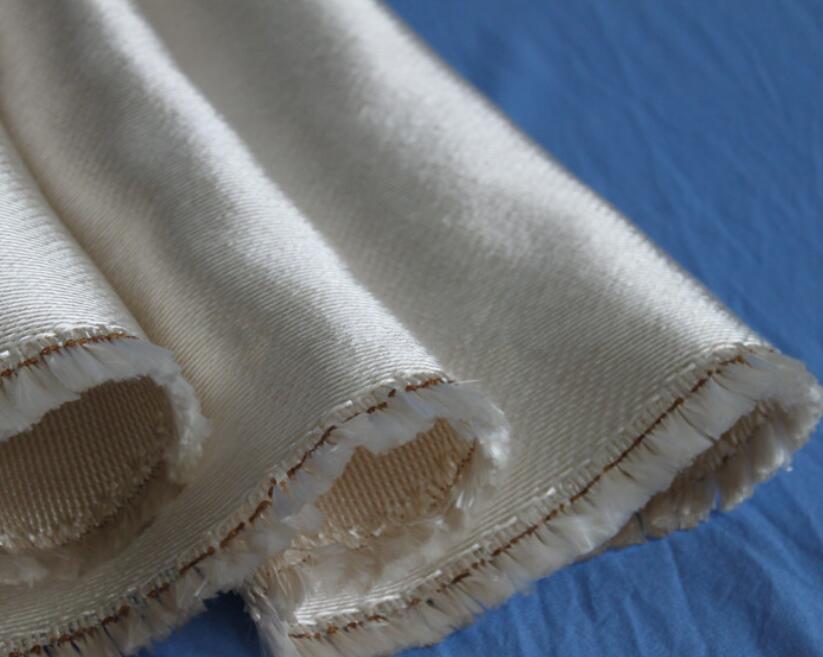 High silica fabric